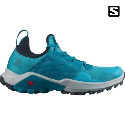 Turquoise Salomon Madcross Men's Trail Running Shoes | PH 39057X